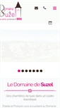 Mobile Screenshot of domainedesuzel.com